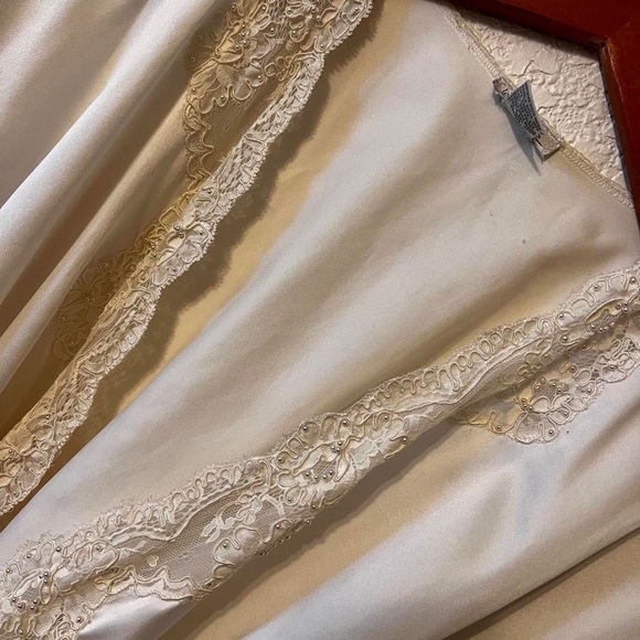 Laura Adams 90s / y2k vintage lingerie robe - Picture 5 of 8